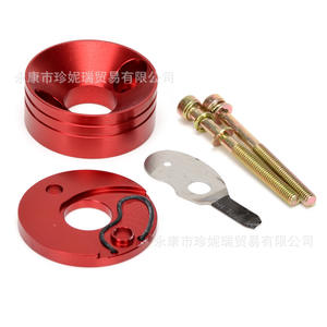 Upgraded 40-5 Air Filter Intake Kit For 47cc 49cc <b>Scooter</b> Motorcycle Red Conical Metal Repair Upgrade Parts - Product Image 4
