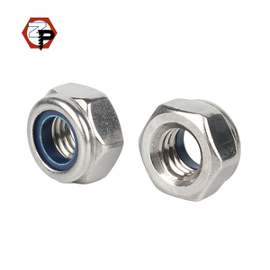 Thép không gỉ A2-70 A4-80 SS304 316 M5 M6 M8 M12 M16 din985 iso7040 ốc vít Nhà cung cấp Hex Nylon khóa hạt - Product Image 6