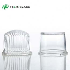 Cúpula de Vidrio Borosilicato Transparente Prensado en Molde, Moderna, de Fabricante Chino, con Prueba de Impacto 2J~10J, a Prueba de Explosiones, para Exteriores - Product Image 1