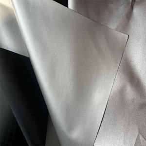 <span class=keywords><strong>Rideau</strong></span> <span class=keywords><strong>de</strong></span> <span class=keywords><strong>douche</strong></span> occultant en polyester recyclé à 100 %, <span class=keywords><strong>tissu</strong></span> Oxford <span class=keywords><strong>enduit</strong></span> argenté - Product Image 2