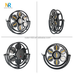 Nhà máy bán hàng trực tiếp của Retro ánh sáng ma trận 7 miếng * 60W chạy ngựa hiệu ứng stroboscopic đèn - Product Image 6