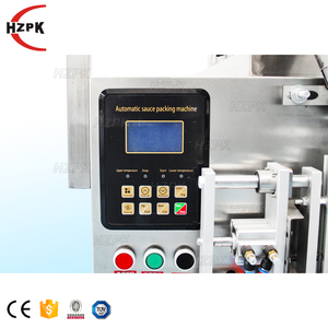 Hzpk 500G tự động Gói Túi ketuchp mật ong mứt khí nén dọc dán điền niêm phong máy đóng gói - Product Image 4