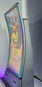 Armadietto per giochi di abilità personalizzato da 43 "C con Monitor curvo e macchina da gioco con stampante e accettore di fatture - Product Image 2