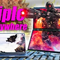 Extendeur de moniteur pour ordinateur portable 2K QHD Moniteur portable à double vue avec design pliable à 360 degrés pour éditeur, analyste d'équité