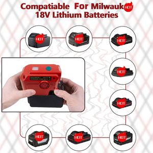 Inversor de Corriente Portátil de 200W para Cargador de Batería de Litio Milwauke de 18V, Adaptador de Inversor - Product Image 4