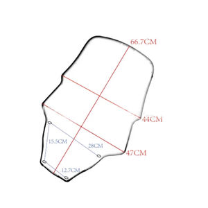 Para <span class=keywords><strong>Honda</strong></span> <span class=keywords><strong>Forza</strong></span> <span class=keywords><strong>350</strong></span> FORZA350 2022-2024 <span class=keywords><strong>accesorios</strong></span> de motocicleta pantalla parabrisas carenado deflector de viento - Product Image 3