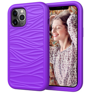 เคสโทรศัพท์มือถือ iPhone 13 Mini 5.4 นิ้ว  วัสดุซิลิโคนคุณภาพสูง กันน้ำ กันลื่น ลายคลื่น - Product Image 1