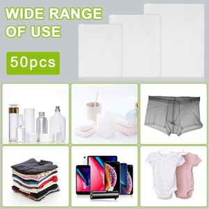 Bolsas de PVC y PE Mate Personalizadas con Cierre, Ecológicas, Reciclables, con Logotipo Personalizado, para Empacar Calcetines, Zapatos y Ropa - Product Image 3