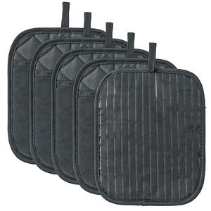 Almohadillas calientes de algodón grueso, lavables a máquina, suministros de cocina para hornear, soportes de olla - Product Image 1