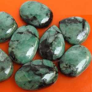 Nueva llegada 100% cabujones lisos rojos naturales cuentas sueltas hechas a mano precio al por mayor piedras preciosas minerales de cristal fabricación de joyas - Product Image 1