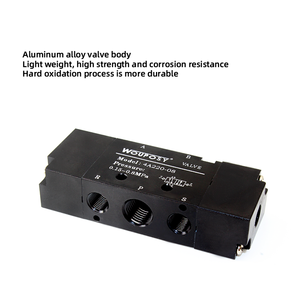 صمام تحكم هوائي اتجاهي Way Air <span class=keywords><strong>Pilot</strong></span> Valve يعمل بالهواء المضغوط Away صمام تحكم هوائي 4a210,08/4a310,10 - Product Image 6