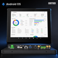 Écran tactile Android tout-en-un 15,6 pouces, luminosité 250 nits, RK3562, 16G/32G eMMC, Android 13, prise audio 3,5 mm, prise en charge du réinitialisation d'usine