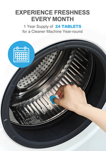 Biểu tượng tùy chỉnh gói thân thiện với môi rắn sủi bọt máy tính bảng máy giặt trống sạch sâu làm sạch loại bỏ vết bẩn - Product Image 2