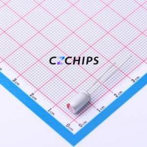 Condensador Sólido E2471M6R3A090RL, Componente de Orificio Pasante (THT), D5xL9mm 470uF 20% 6.3V Polímero - Product Image 1