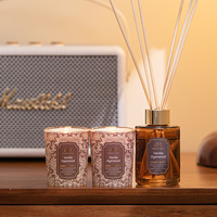 Bougie parfumée à l'huile essentielle, diffusion longue durée, grand ornement, luxe, cadeau de mariage pour chambre à coucher, parfum d'intérieur