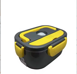 Boîte à lunch électrique portable multifonctionnelle en acier inoxydable 304 pour réchauffer les aliments lors des repas en déplacement - Product Image 1