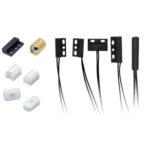 ABS Housing Magnetic Reed Sensors 10W 2 Wires Reed Sensor Normally Open Proximity Switch Magnetic Sensor