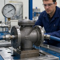 Corps de soupape moulé sur mesure |   Fonderie de précision en fonte ductile, acier moulé WCB et acier inoxydable CF8M |   Flanges usinées CNC