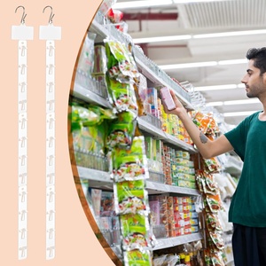 Hookei in Stock Plastic Merchandising Hang Strips Clips for Supermarket Products - Product Image 6