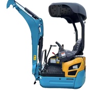Miniexcavadora Hidráulica Usada Certificada CE EMC para 303, Excavadora de Orugas de 1 Tonelada, 95% Nueva, Alta Potencia de Excavación con Motor