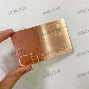 Fábrica que Suministra Tarjetas de Visita de Metal con Grabado Láser y Corte - Product Image 3