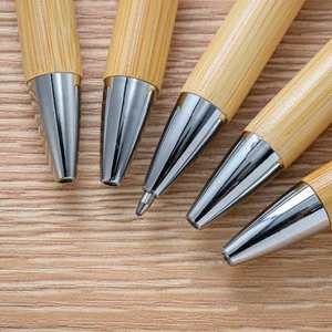 Offre Spéciale – Stylo Bille en Bambou Promotionnel Pas Cher, Personnalisable avec Logo Gravé, Stylo en Bois Écologique pour Signature - Product Image 4