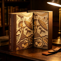 Carnet à couverture rigide personnalisé en gros avec pelliculage mat, 160 pages, pour le branding d'entreprise, la fiction pour adultes et enfants, et les dictionnaires