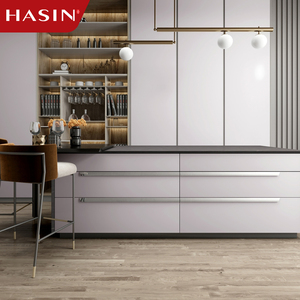 Évier de rangement en marbre de luxe pour armoire de cuisine personnalisation gratuite îlot central en pierre frittée moderne <span class=keywords><strong>profilé</strong></span> en <span class=keywords><strong>aluminium</strong></span> - Product Image 3