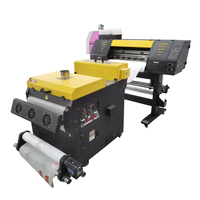 Impresora DTF A1/A3 Dual Xp600/i3200 Económica, Máquina de Impresión DTF para Camisetas con Agitador de Polvo y Prensa de Calor