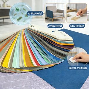 Cuir en gros à motifs gaufrés, coloré, en feuilles, pour sièges de voiture, sacs et intérieur automobile - Product Image 4