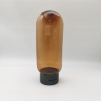 Bouteille en plastique de 200 ml pour crème, bouteille à presser en plastique pour savon liquide, lotion capillaire, shampoing, nettoyant pour le visage