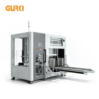 Machine à ouvrir les cartons automatique verticale électrique GURKI GKL-412 équipée d'un PLC pour la ligne d'emballage alimentaire, de boissons et de bois