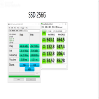 Txrui Hard Disk Kualitas Tinggi, Hard Disk Kualitas Tinggi 256GB 512GB 1TB Sata SSD 2.5 Inci SATA3 Kecepatan Tinggi Membaca dan Menulis Hard Disk SSD
