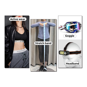 Logo personalizzato elastico tessuto elasticizzato morbido <span class=keywords><strong>per</strong></span> indumento cintura biancheria intima tracolla Lingerie accessori <span class=keywords><strong>per</strong></span> cucire - Product Image 5