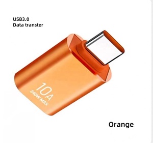 10A <span class=keywords><strong>OTG</strong></span> USB 3,0 a Adaptador tipo C USBC macho a USB hembra convertidor carga rápida <span class=keywords><strong>OTG</strong></span> adaptadores y conectores de carga de datos - Product Image 2