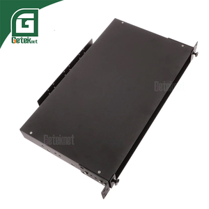 Geteknet สายไฟเบอร์ ODM 1U ODF 19นิ้วดูเพล็กซ์12FO 48พอร์ตพร้อมถาดสไลด์สายแพทช์ epon/gpon โหมดเดียว/โหมดมัลติ - Product Image 1