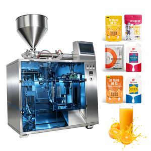 Machine d'emballage automatique pour sachets de détergent, ketchup, beurre de cacahuète, miel, sauce, pâte, yaourt, shampoing, mayonnaise - Product Image 2