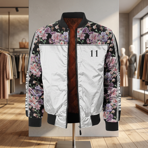Chaqueta Bomber Unisex de Invierno, Gruesa, Cálida, Transpirable, de Piel de Oveja Reversible, Ecológica, Talla Grande, con Cierre - Product Image 3