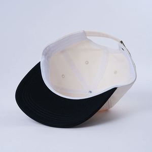 Casquette Snapback Nouvelle Collection, Profil Moyen, Coton de Haute Qualité, Visière Légèrement Courbée, Unisexe, Logo Brodé Plat, Casquette 5 Panneaux Tendance - Product Image 4