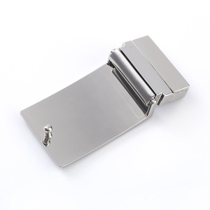 Hebilla de cinturón de 3.5CM, hebilla versátil, hebilla de aleación de alta gama para hombre, hebilla lisa giratoria. - Product Image 3
