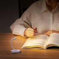 Mini lampe de bureau à Led, vente en gros, lampe de Protection des yeux, Rechargeable par USB, lampe de lecture