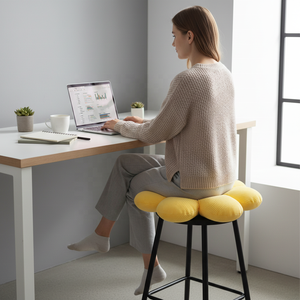 Coussin de siège portable en forme de fleur pour la maison, le bureau, la voiture, coussin moelleux décoratif pour la maison, coussin de relaxation <span class=keywords><strong>et</strong></span> de méditation - Product Image 1