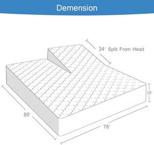 Funda de Colchón <span class=keywords><strong>Ajustable</strong></span> Tamaño King, Impermeable, Personalizada, Calidad de Hotel, Antideslizante, Acolchada - Product Image 2