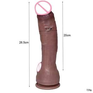 Dildo Realistico con Sensazione di Pelle, Pene Gigante in Silicone con Ventosa per Stimolazione del Punto G e Anale, Giocattolo Sessuale per Adulti - Product Image 6