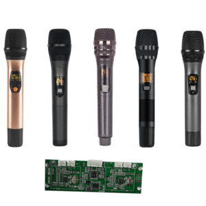 Bán Sỉ Micro Không Dây Động Uhf Tốt Nhất <span class=keywords><strong>Mic</strong></span> Cầm Tay Kèm Bảng Thu Pcb - Product Image 6