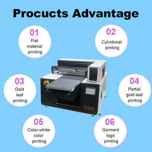 <span class=keywords><strong>Imprimante</strong></span> UV Eizoulyn personnalisée, tout-en-un, texturée, pour balles de golf, A3, fusion média, Sign Racer <span class=keywords><strong>Xp</strong></span> 600 Head Mini Flatbed Small 3050 - Product Image 4