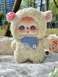 ขนมปังเม็ดถั่วแท้สำหรับเด็กคอลเลคชั่นตุ๊กตามหาวิทยาลัยจี้กล่องปริศนาพร้อมเลนส์ธีมสัตว์สามคู่สำหรับเป็นของขวัญ - Product Image 5