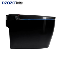 Robinet de bidet monobloc avec pulvérisateur électrique, toilettes intelligentes à siège allongé chauffant, siphon en S, fixation au sol, veilleuse