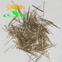 Extremo enganchado de fibra de acero, refuerzo de hormigón, 304 fibra de acero, precio