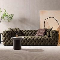 Modernes, schlichtes italienisches Designer-Stoffsofa für das Wohnzimmer – großes, flaches, hochwertiges und stimmungsvolles Inline-Sofa